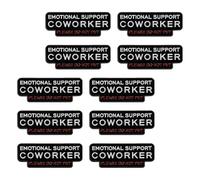 10pcs Black Humor Workplace Brooch Emotion Coworker Do Not Pet Zn Alloy Coat Accessory for Professionals Sarcastic Work Badge
