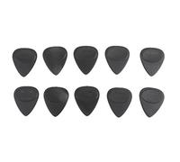 10pcs Black Mandolin Plectrums Set Mixed Thickness Nonslip Guitar Picks for Guitar Bass Ukulele Banjo