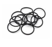 10pcs Black NBR O Ring Gasket Thickness CS 1.8mm OD 1.8~71mm Nitrile Rubber O Type Ring Corrosion Oil Resist Sealing Washer(ID 2.8mm OD 6.4mm)