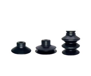 10pcs Black Nbr Pneumatic Suction Cup, 8mm Mounting Hole Suction Cup, Big Head Injection Molding Machine, Manipulative Accessories, 10pcs (50mm,MP)