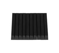10Pcs Black Piano Key Replacement Piano Keytops Keys Flats Piano Repair Accessories Musical Instrument Part Piano Repair Parts