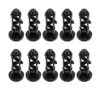 10pcs Black Plastic Dustbin Cover Link Bolts Secure Lid Connection | Quick Replacement Fittings for Buckets and 240 Litre Containers, Sturdy Structure, Suitable for Kitchens and Facility