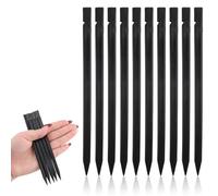 10Pcs Black Plastic Pry Tool - Antistatic Spudger - Mobile Cell Phone Repair Tools Kit - Electronics Pry Spudger Tool for Laptop Electronics Smartphone Unmanned Aerial Vehicle Repairing