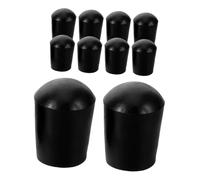 10pcs Black Rubber Cello End Pin Cap for Instrument