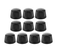 10pcs Black Rubber Wheel Axle Hub Caps for 110-250cc Atv Protection | Broad Compatibility, Water Splash Shielding, for Mud Riding and Beach Use, Atv Axle Fit, Off-road Mechanics