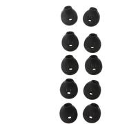 10Pcs Black Soft Silicone Ear Pads Eartips, Compatible for WI-SP500, for Samsung S7 S6 Edge 9200 Level U in-Ear Headphones Earphone Earpads and Accessories,Headphones,Headphone Earpads