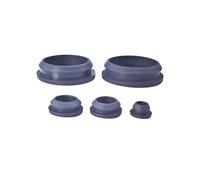 10pcs Black Solid Silicone Rubber Caps T Type Plug Cover Blanking End Seal Stopper 2.5mm-60mm(Noir,A32.6mm(10pcs) d)