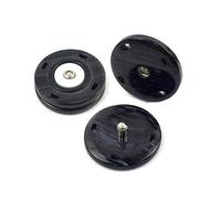10Pcs Black White Resin Snap Buttons 18/21/25mm for Women Overcoat Jacket Sewing Accessories,25mm