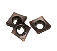 10pcs Blade CCGT060201 CCGT060202 CCGT060204 ML KT8060 CNC Stainless Steel Turning Tool(CCGT060202-ML KT8060)