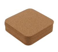 10pcs Blank Cork Cup Coaster for Home Heat Insulation and Protection