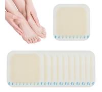 10Pcs Blister Plasters for Feet, Invisible Blister Plasters, Hydrocolloid Plasters It is Suitable for Heel Paste Anti-wear and Waterproof Foam Pad to Cushion The Heel and Toe