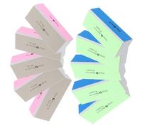 10pcs Blue 4 Way Eva Nail Buffing Block for Polishing and Filing