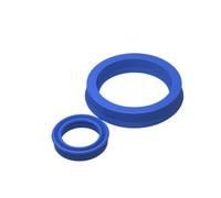 10Pcs Blue polyurethane hydraulic oil seal, 32x50x12mm
