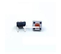 10PCS Blue/Red Push Mute Button 6 * 6 * 3.5mm/6 * 6 * 4.3/6 * 6 * 7.3/6x6x9.5MM Silent Switch Wireless Wired Button Switch IDGTTLDF(6x6x4.3MM)