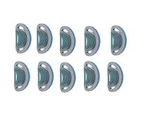 10pcs Blue Sanding Belt 13mm x 457mm 120 Grit Belt Sander Paper Mixed Power Tool for Metal Rust Polishing Grinding