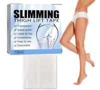 10PCS Body Tape for Skin Thigh Lift Tape, Invisiblely Leg Lifting Sticker, Instant Thigh Lifting Tape,Shape Legs Tape Slimming & Thigh Cculpting and Tightening,Waterproof and Sweat-Proof for Men Women