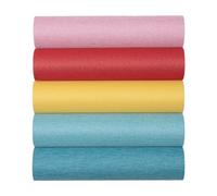 10pcs Book Cloth, 14'x10', Fabric Surface and Paper Backed, 5 Colors Bookbinding Cloth for DIY Fabric Book Cover, Bookbinding Paper (Style C)