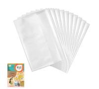 10PCS Book Cover Protectors for Classroom Use Transparent Durability School Students Book Wrap Textbook Covers