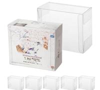 10Pcs Booster Protectors for One Piece Card Game - ONE PIECE Booster Box English Case - Fit OP04 - OP016 Booster Bundle& EB-1/02, Clear Plastic Dustproof Display Storage Protector Case