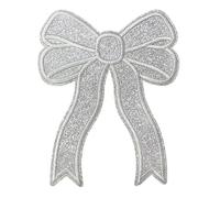 10PCS Bow Embroidered Patch | Crystal Rhinestone Glitter Fabric Applique Iron Colors Patches Decorative Accessories for Hat Jeans Backpacks T-Shirt Clothing