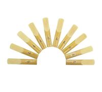 10pcs/Box Alto Saxophone Reeds Sax Traditional Reeds Strength 2.5 Saxophone Accessories