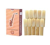 10pcs/Box Soprano Saxophone Soprano BE Saxophone 2.0 2.5 3 Sax Strength Woodwind Parts & Accessories Violin Model Ornaments Musical Instrument Stringed Instruments Violin Parts