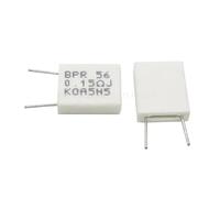 10PCS BPR56 5W 0.001 0.1 0.15 0.22 0.25 0.33 0.5 Ohm Non-Inductive Ceramic Cement Resistor 0.1R 0.15R 0.22R 0.25R 0.33R 0.5R CZAOINCU(0.5 ohm)