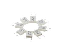 10PCS BPR56 5W Non-inductive Ceramic Cement Resistance 0.01R 0.015 0.022 0.025 0.02 0.033 0.047 0.05 0.1 0.15 0.2 0.25 0.5 1 Ohm NWPNLXEA(10 Ohm)