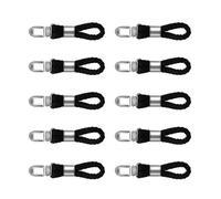 10Pcs Braided Cotton Rings Towel Clip Hook Holder Kitchen Clip Portable Cloth Hanger Brackets Easy to Use for Kitchen Bathroom