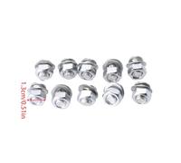 10pcs Brake Cable Adjuster Clamp Screw Bolt Bicycle Moped Mountain Bike Home Decoration Accessories Screwdriver Accessories Multi-function Set Multifunctional Electric Screw Hand