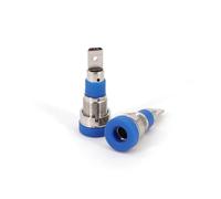 10Pcs Brass 4mm Female Jack Panel Test Socket Connector for Non-Shrouded Plugs BIANMTSW(Beige)