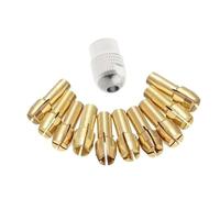 10Pcs Brass Drill Chuck Collet Bits for Rotary Tool 0.5-3.2mm 4.3mm Shank-Other-Gold