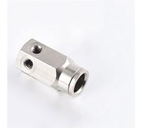 10Pcs Brass End Plug With 6 Nozzles Seats, Misting System Fittings, 3/8" (9.52mm)