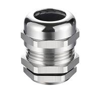 10Pcs Brass M12 Cable Gland Joint for Connection 3mm-6.5mm Wire - Waterproof IP68 Electrical Conduit Connector with Locknut Stuffing/Washer