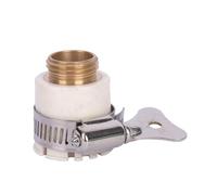 10PCS Brass Male Thread 8-Claw Hose Connector Car Wash Water Gun Adapter Rubber Hose Connector Garden Hose Fitting for Irrigation Cleaning Water Connection