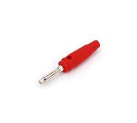 10Pcs Brass Nickel Plated 4mm Male Screw Type Stackable Plug Connector BIANMTSW(10Pcs Red)