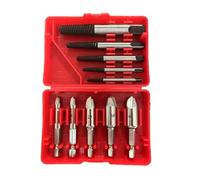 10Pcs Break Wire Extractor Fine Tooth Break Head Screw Removal Faucet Removal Tool Pipe Extractor Accessories Set Ergonomic Handle Tool