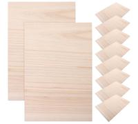 10Pcs Breaking Boards 0.3cm Thickness Professional Wood Martial Arts Planks 3mm Thin Taekwondo Board for Kids Beginners Karate Training Strength Precision Speed Breaking Exercises
