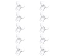 10Pcs Breast Pump Flange Insert 13/15/17/19/21mm*2 Compatible with Momcozy/Spectra/Medela/eufy/Elvie/Lansinoh/Paruu P10 Breast Pump, Fit for Momcozy M5/M9/M6/V2 Pro/V2 pro/S12 Pro/eufy E10 S1 S1 Pro