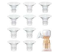 10Pcs Breast Pump Flange Insert,14/16/18/20/22mm Flange Inserts X 2 Compatible with Momcozy M9,M6,M5,S12 Pro,S9 Pro,Medela,Spectra,Bellababy,Lansinoh,Elvie,Nuliie,KISSBOBO,ANWIKE,24mm Flange