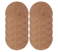 10pcs Breeding Egg Mat Pigeon Nest Box with Breathable Palm Material Scratch Resistant Bird Nesting Pad for Pigeon Egg at Home or Zoo