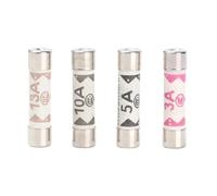 10Pcs BS1362 Fuse 3A 5A 10A 13A 6X25 Ceramic Tube Fuses Domestic House Hold Mains Plug Cartridge F.use(5A)