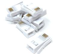 10pcs BT 4 Way Wire 431A Telephone Crimp End Connectors