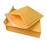10pcs Bubble Bags Kraft Paper Padded Mailers Shipping Envelopes Self Seal Packaging Bag Courier Storage(11x13cm)