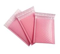 10PCS Bubble Bags Mailer Self-Seal Packaging Small Business Supplies Padded Envelopes Mailing(Rose Red)