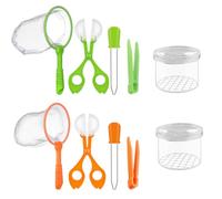 10Pcs Bug Catcher, Bug Hunting Kits for Children, Kids Bug Hunting Kit with Observation Boxes, Outdoor Exploration Set for Nature Adventures, STEM Learning Tool