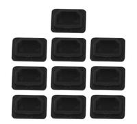 10pcs C14 Iec Socket Dust Cover Plastic Electrical Plug Protector Cap | Waterproof Black Cover for Unused Sockets, Keeps Kitchen Countertops Tidy, Suitable for Air Fryers and Electric Kettles