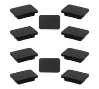 10pcs C14 Plastic Power Socket Cover Dustproof Black Protector | Easy Installation and Removal, Helps Minimise Short Circuit Hazards, Suitable for Kitchens, Kettles and Air Fryers