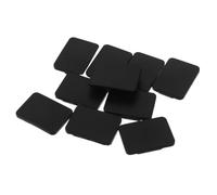 10pcs C14 Plastic Power Socket Dust Cover Cap for Kitchen Outlets | Black Waterproof Protector, Reduces Short Circuit Risks, Blends with Wall, for Kettles and Air Fryers