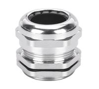 10Pcs Cable Gland M10, Nickel Plated Brass Waterproof Glands Joints, IP68 Adjustable Connector Glands, Cord Grip Connectors with Gaskets and Locknut 3-6.5mm Diameter